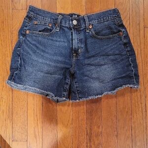 GAP Women's Dark Denim Jean Shorts
